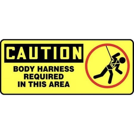 Accuform OSHA CAUTION SAFETY SIGN CONFINED MCSP626XT MCSP626XT